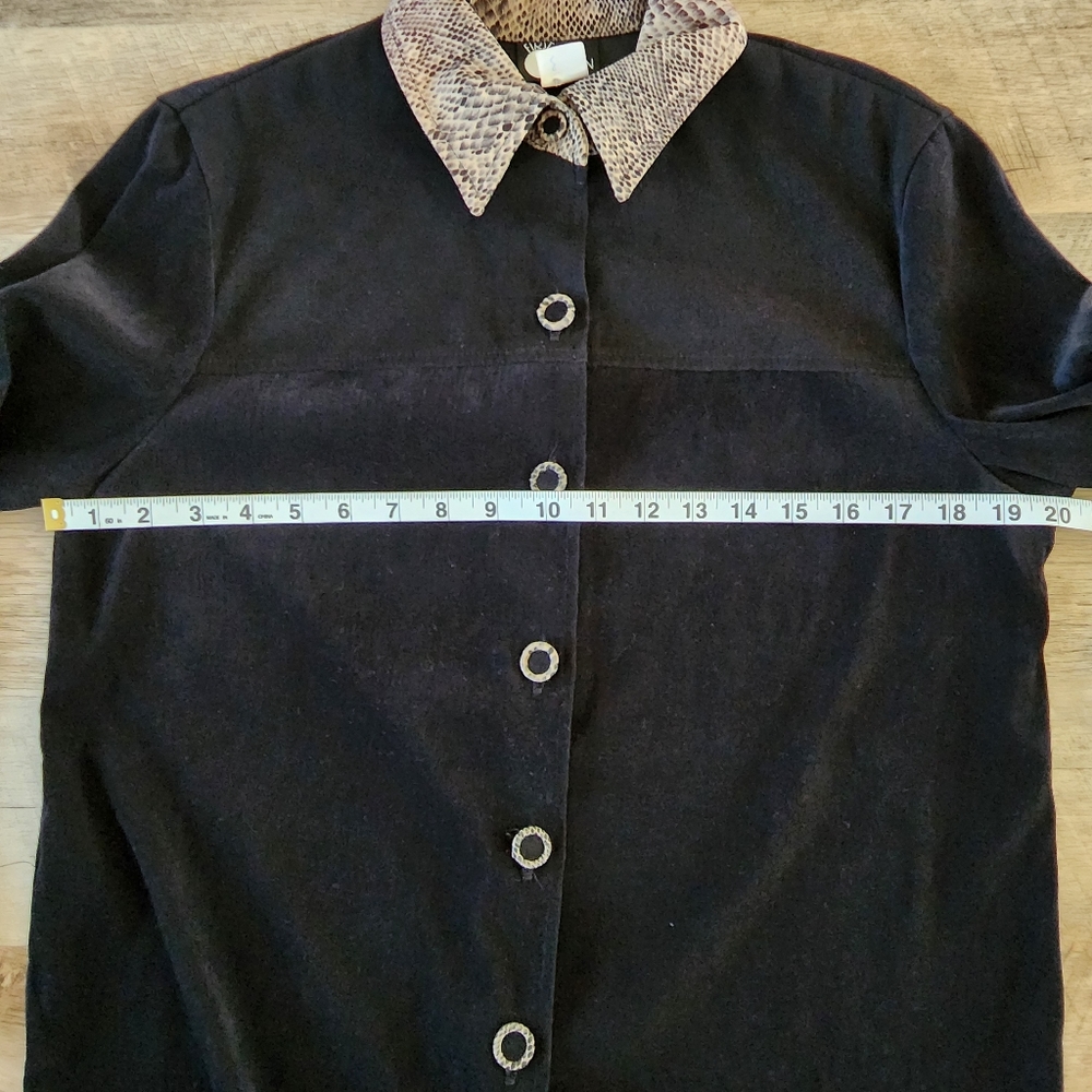 Vintage Black First Option Jacket/Shacket - Picture 11 of 11
